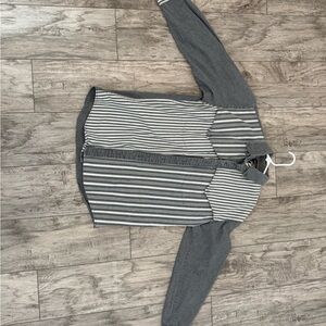 Roper Striped Gray Button-Up Shirt